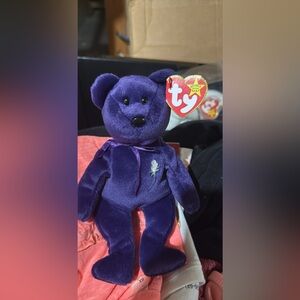 Ty Beanie Baby Princess Diana Bear